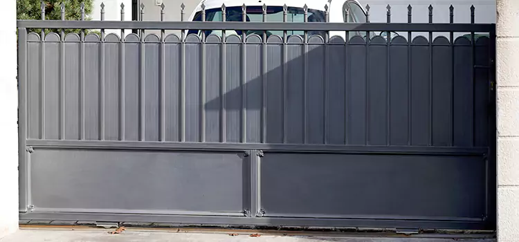 Metal Driveway Gate Installation Madera