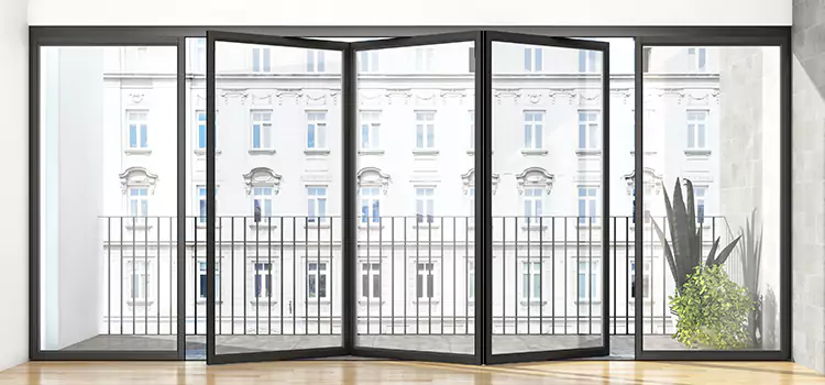 Premium Material Balcony Doors Madera